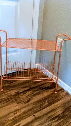 Retro 1970s Urban Outfitters Vinyl Record Stand