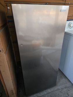 Vissani Stainless Steel Upright Freezer