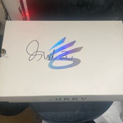 Stephen Curry Signed Shoes