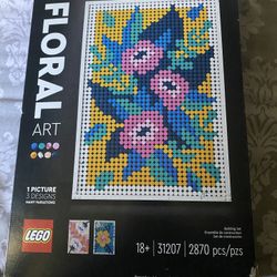 Lego Floral Portrait Set