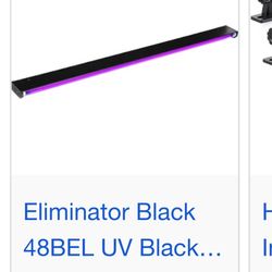 Eliminator UV Black Light Bar 48BEL
