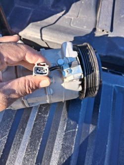 Auto AC Compressor with Clutch Pulley