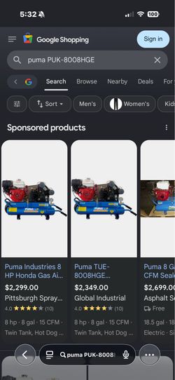 Puma Air Compressor