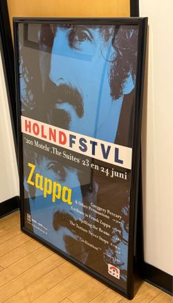 Original Holland Festival Promotional Poster for Frank Zappa