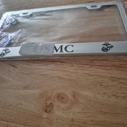USMC license plate  Brand new has everything