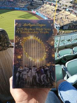 Los Angeles Dodgers World Series Trophy