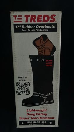 Treds 17" Rubber Overboots