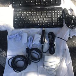 Logitech Keyboard Some Chargers 