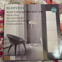 SLDIYWOW Acrylic Full Length Wall Mirror Tiles