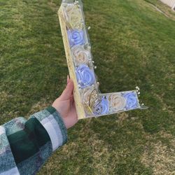 Letter Eternal Rose Arrangement 