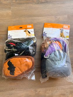 Dog Halloween Costume for Dracula & Witch - NEW