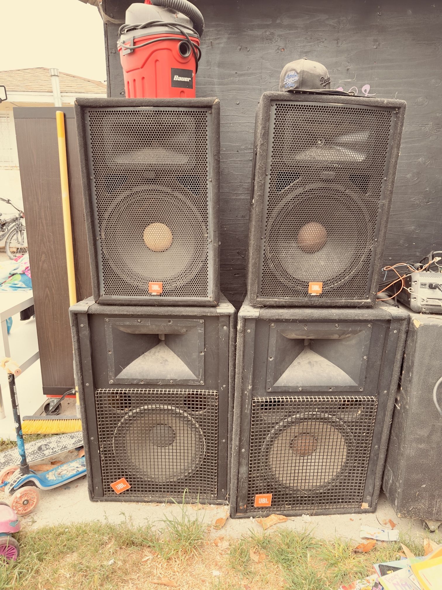 JBL Speakers JRX 100 and SR Series