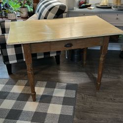 Desk , Table Antique , Farmhouse