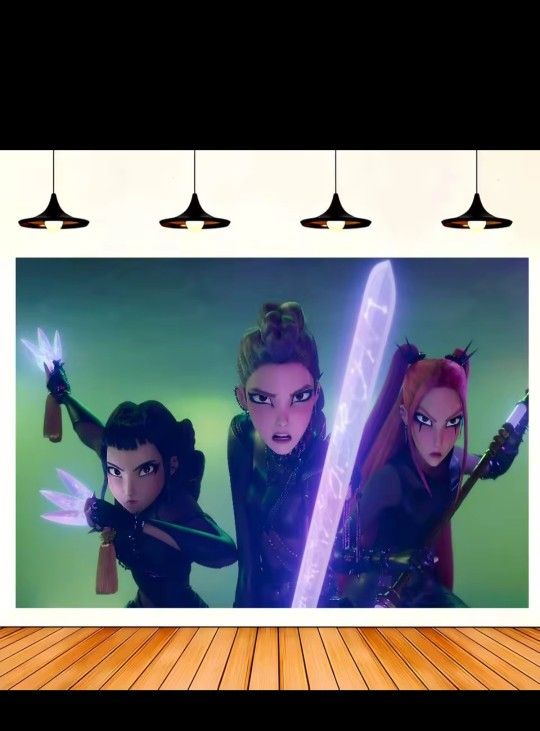 Kpop Demon Hunters Backdrops