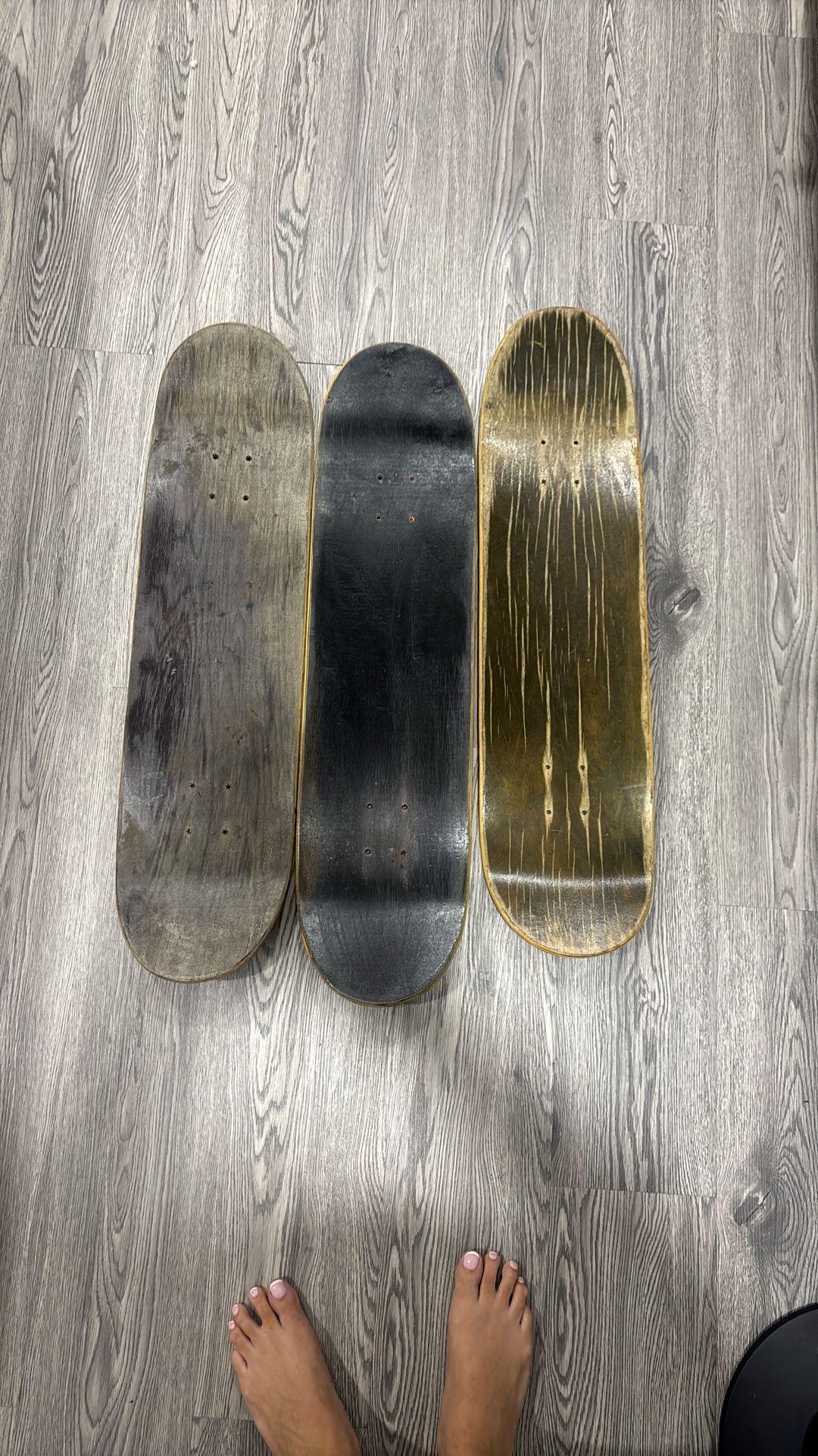 3 Skateboard Decks