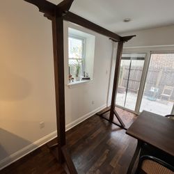 Walnut Arbor - Comes Apart For Easy Storage