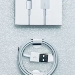 Lot Of 20 New 3ft. White Universal Charge Cables For Apple iPhones/Tablets