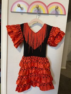 Girl Spanish Dancer Costume 3T-4T