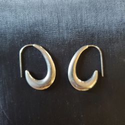 Silver Loop Earrings