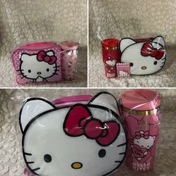 Hello Kitty Lunch Box & Cups