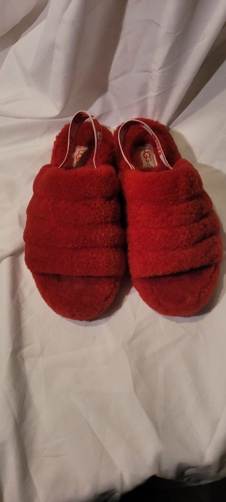 Red Uggs Slippers