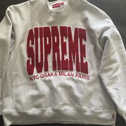 Supreme Cities Arc Sweatshirt XL