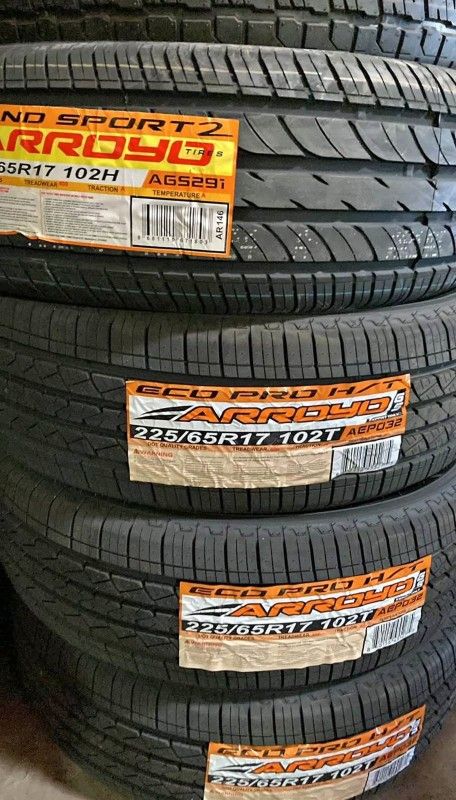 225/65/17 Nuevas Llantas Disponibles