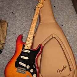 Fender Stratocaster With Amp And Bag
