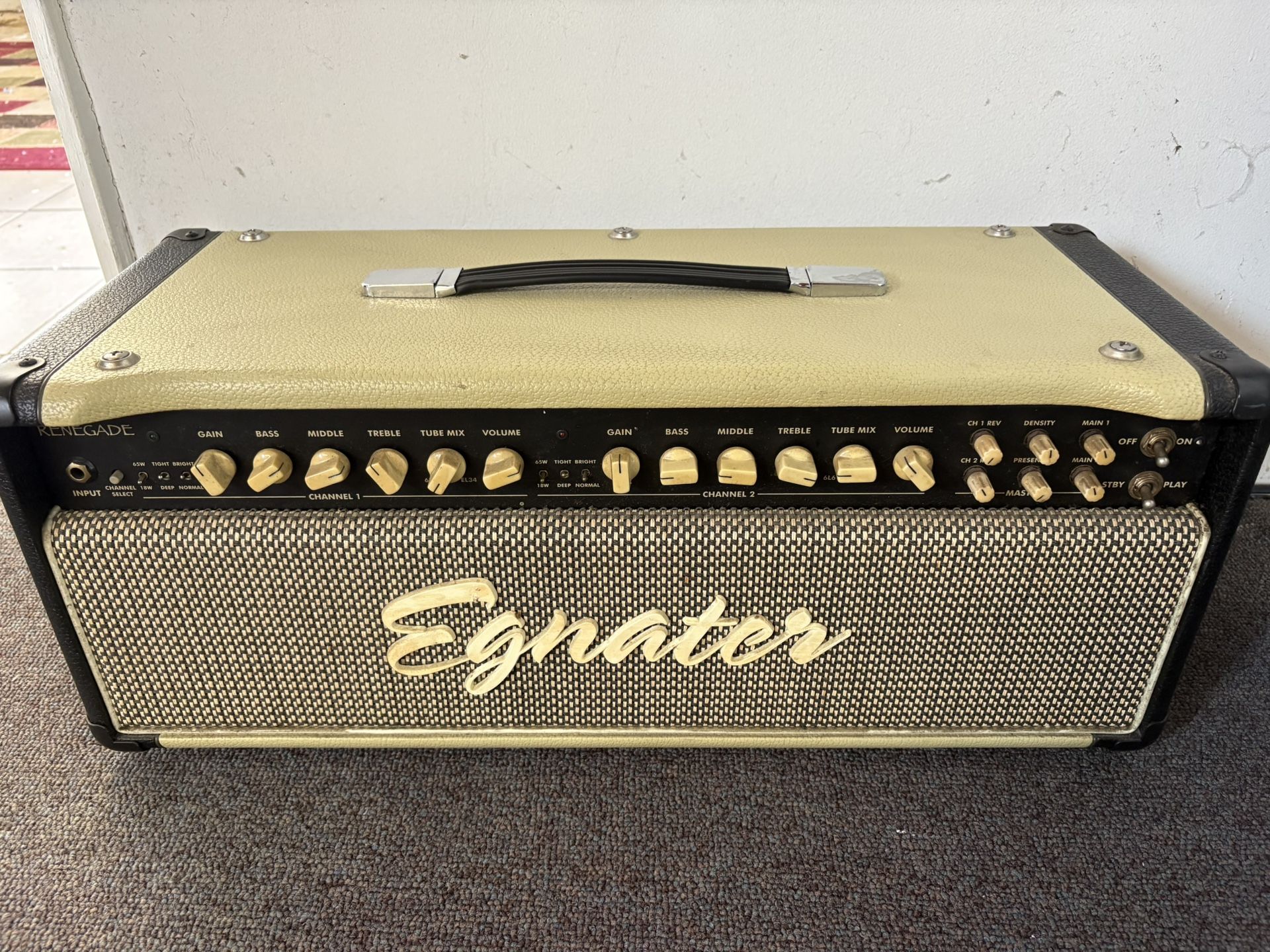 EGNATER Renegade Valve Guitar Amplifier 65W Head