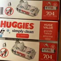 Huggie Wipes 