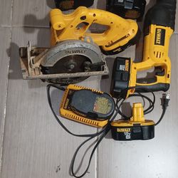 DeWalt 18V Cordless Power Tools Set