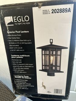 Outside Post Lantern