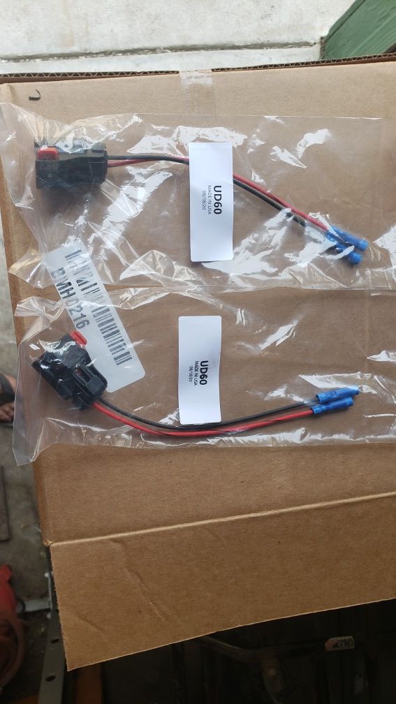 Dana 60 E locker wiring connectors *Pair*
