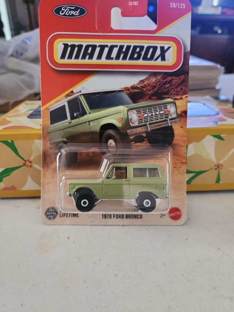 Matchbox 1970 Ford Bronco moc