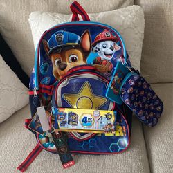 Pawpatrol Backpack New