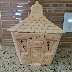 Cute ceramic cookie jar