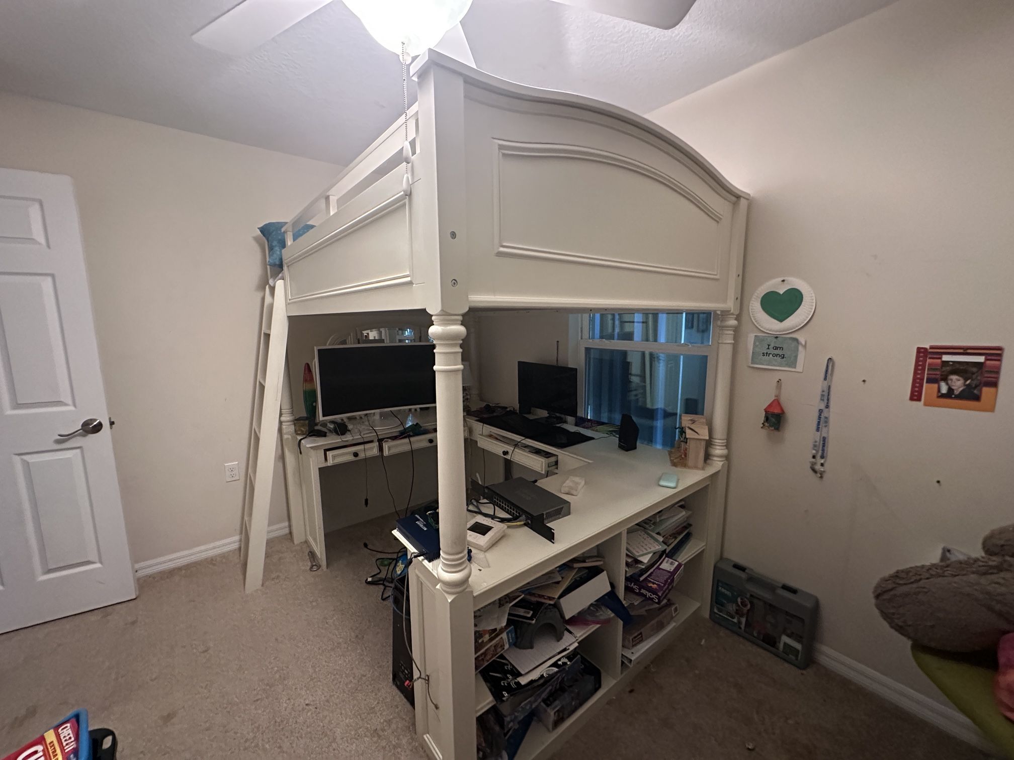 Pottery Barn Bunk Bed With Desk