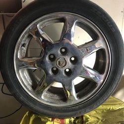 Set of two Cadillac CTS Rims & Tires