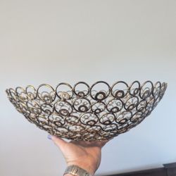 Peacock Design Decorative Bowl