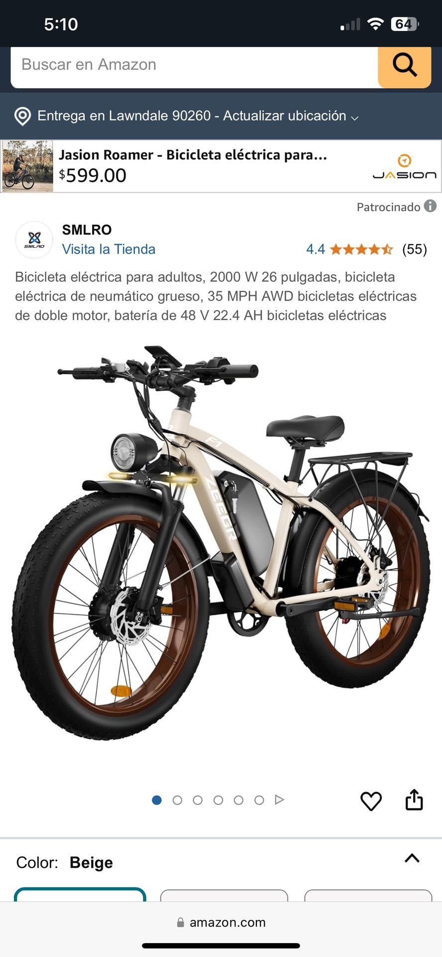 BRAND NEW ZEEGR ELECTRIC BIKE