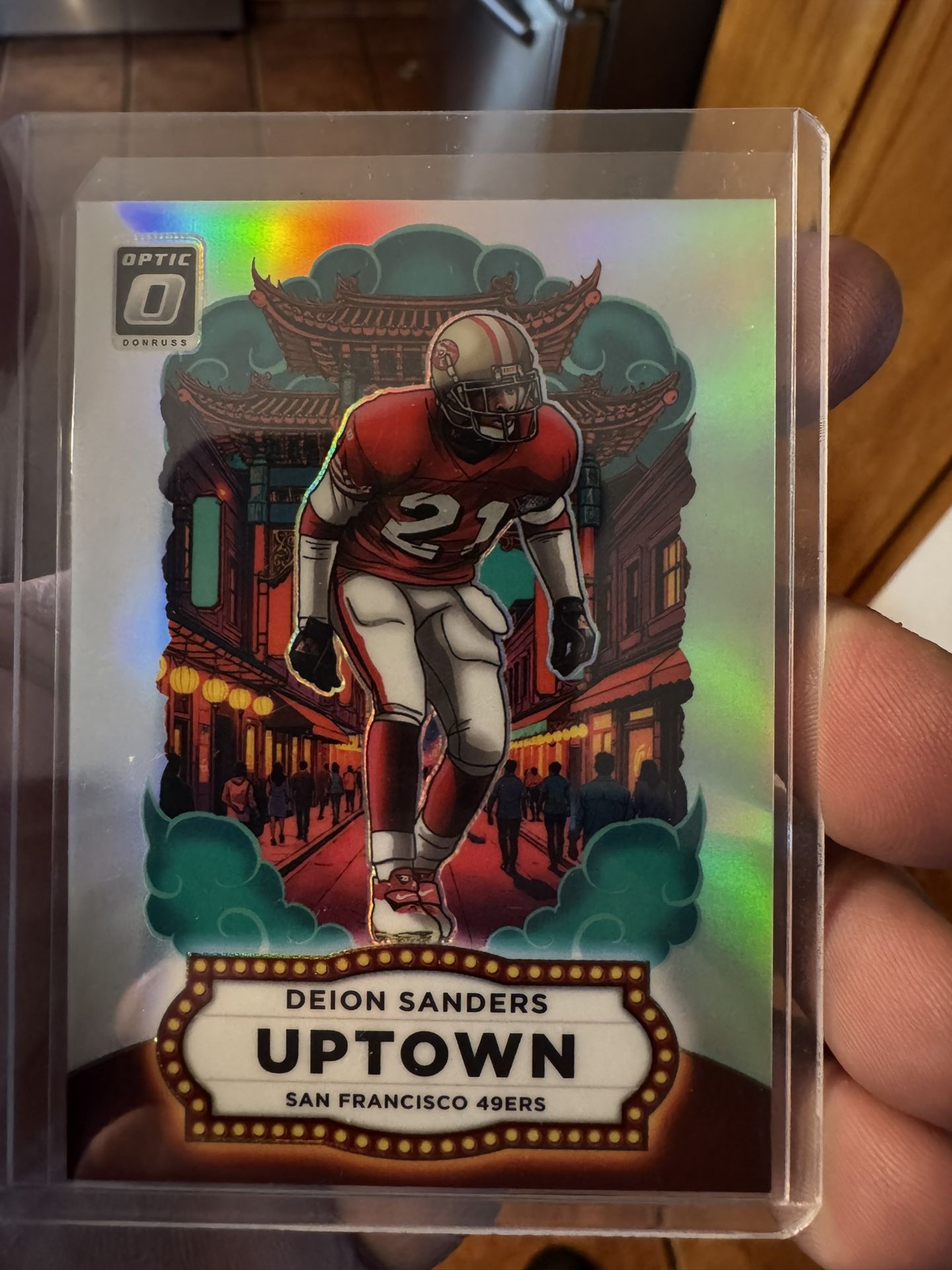 Deion Sanders Uptown 2025 Optic Donruss