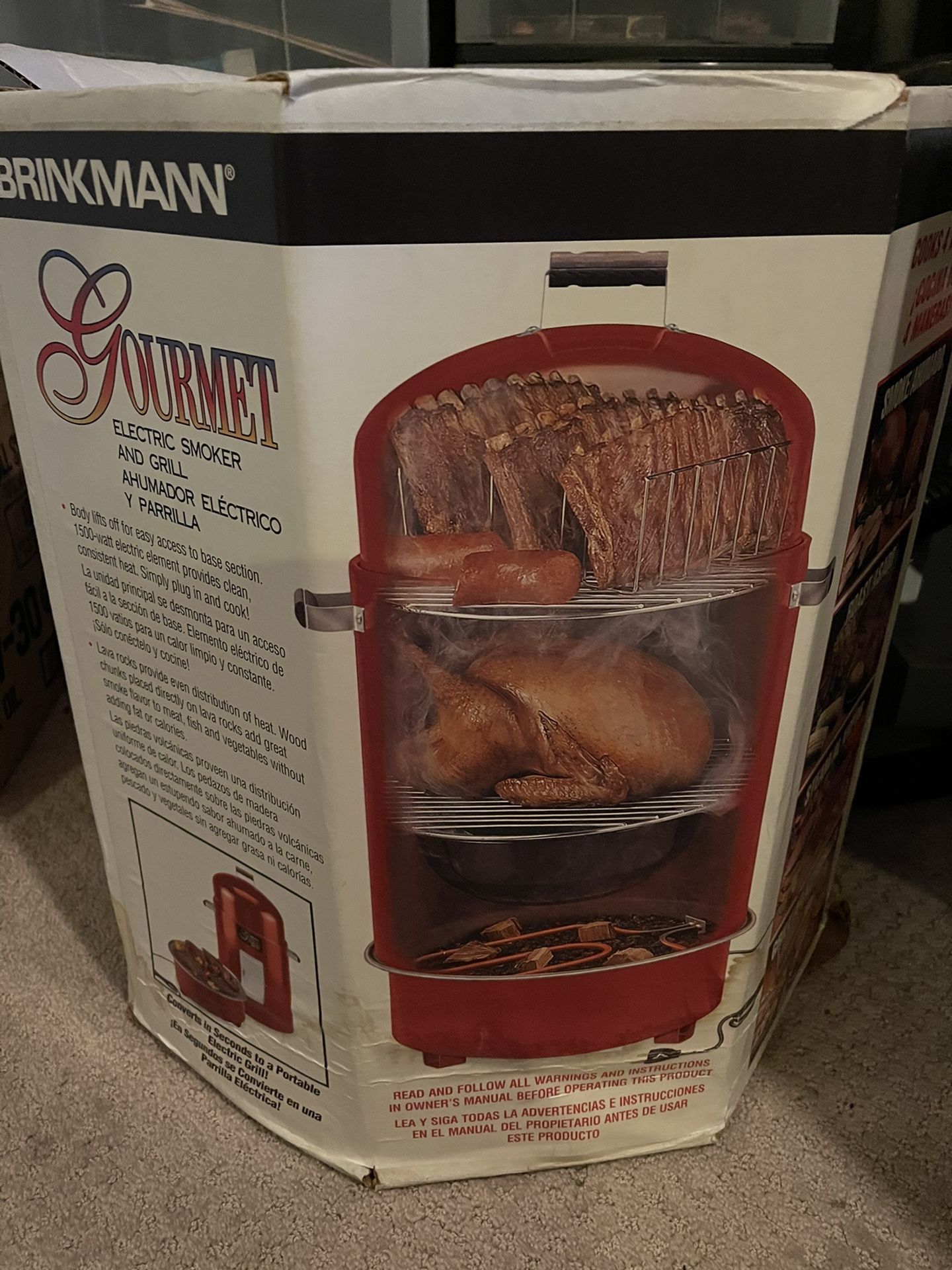 Brinkmann Gourmet Electric Smoker Grill