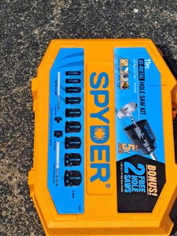 Spyder Drill Set NEW