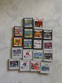 Nintendo 3DS and Nintendo DS games