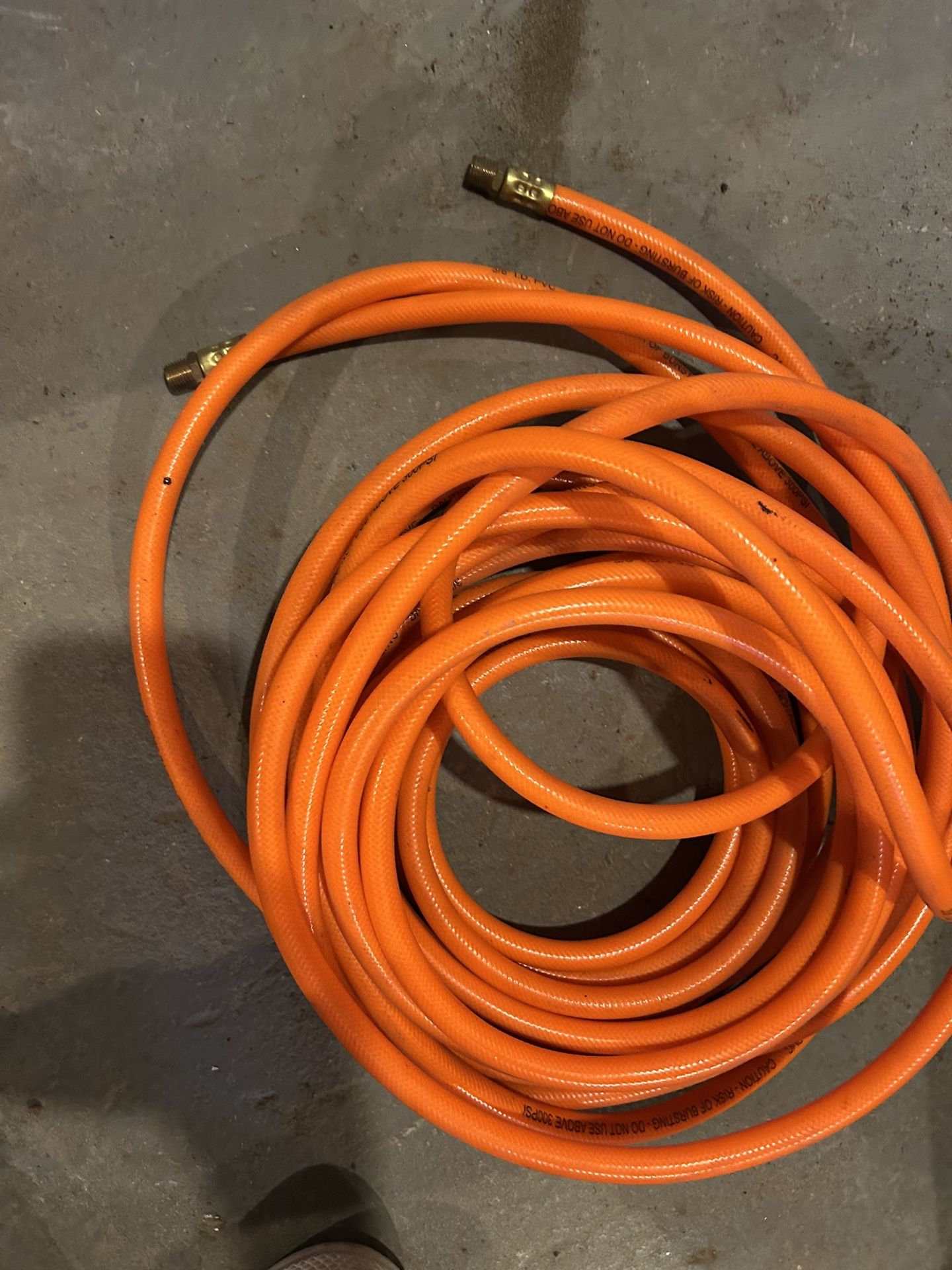 Husky 3/8 in. 50 ft. PVC Air Hose And Other