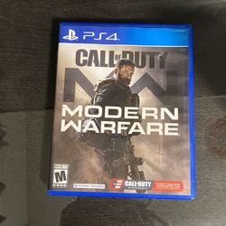 Modern Warfare Ps4