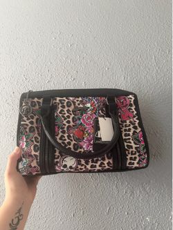 ed hardy satchel purse
