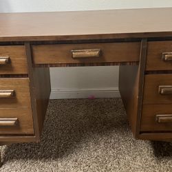 FREE Vintage Wood Desk