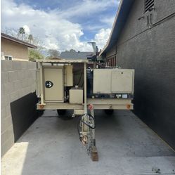 17 Ft. Utility / Overland Trailer - With 6KW Diesel Generator 