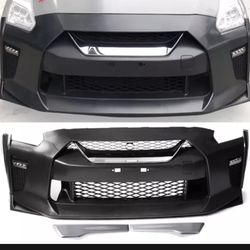 Fits 09-22 Nissan R35 GTR Upgrade 09-16 to 17-22 Front Bumper Cover Conversion